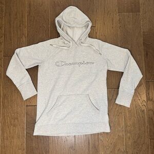 Champion Hoodie in Light Grey